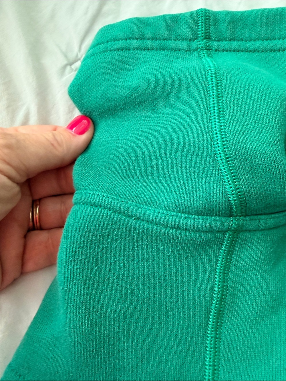 lululemon athletica Scuba Green Athletic Drawstring Shorts - Picture 8 of 9